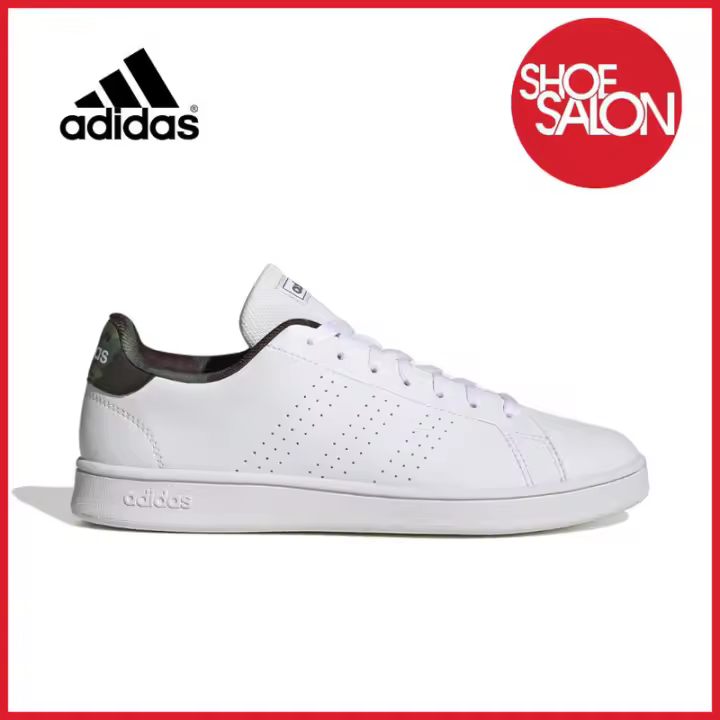 Leten ADVANTAGE BASE Zapatos de hombre Cloud White/Cloud White/Core Black GW9283 Calcomanía - 1
