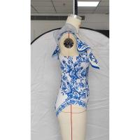 Conjunto de bikini con volantes para mujer, bikini brasileño estampado, traje de baño con falda, traje de playa para niña 2024 - details 15