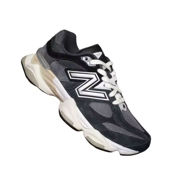 NB 9060 Triple Black Zapatillas de Running para Hombre y Mujer Casual Comfort Cross Trainer Golf Zapatos para Caminar - 1
