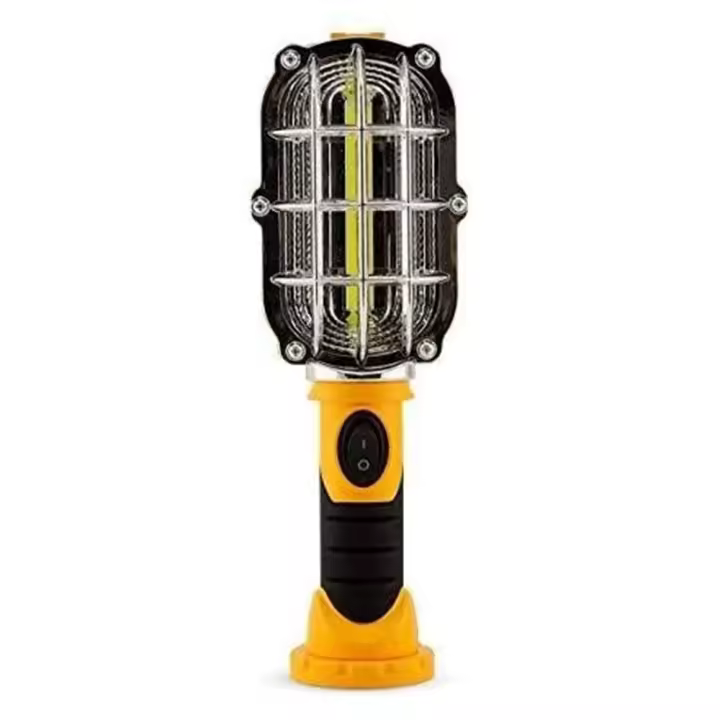 Luz de Trabajo LED Inalámbrica Manos Libres con Base Magnética para Exteriores Luz de Reparación de Coches Soporte Giratorio Recargable - 1