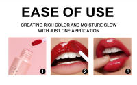 Gloss de Labios de Espejo Hidratante 8 Colores Duraderos Labial de Hidratación de Belleza para Cuidado de la Piel Facial - details 4