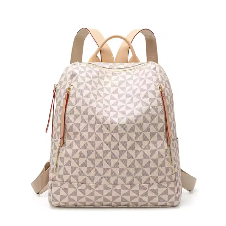 Mochila Estampada Para Mujer Nueva Primavera Y Verano 2025 Mochila De Moda Mochila De Viaje De Ocio - 1