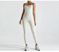 Monos de yoga sin costuras para mujer, ropa deportiva informal de una pieza para entrenamiento, danza y gimnasio - details 4