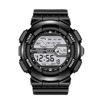 Reloj Deportivo de Lujo para Hombres Automático, Resistente al Agua, Luminoso, Reloj Digital de Pulsera de Cuero - details 14