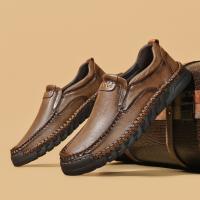 Cuero hombre al aire libre casual zapatos de cuero zapatos de montaña - details 1
