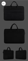 Bolso de mano para ordenador portátil de 13, 14, 15 y 15,6 pulgadas para Xiaomi MacBook Air ASUS, funda para portátil, accesorio para Notebook, maletín para hombre y mujer - details 7