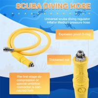 Durable buceo BCD manguera de presión media regulador de buceo para regulador de respiración de calibre 2. ° - details 6