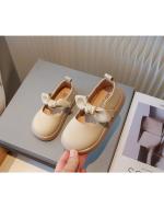 Zapatos de cuero con lazo para niñas pequeñas, zapatos de Princesa a la moda, estilo coreano, Mary Janes PU, primavera y otoño, 2023 - details 6