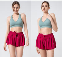 Nuevos pantalones cortos para mujer, faldas de cintura alta, pantalones cortos transpirables para el sudor, pantalones de seguridad de verano, faldas deportivas para mujer, pantalones cortos de Yoga para gimnasio, ropa deportiva - details 24