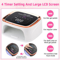 Lámpara de secado de esmalte de Gel profesional, recargable, UV, 36LED, inalámbrica, para manicura, con batería integrada - details 0