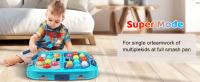 Juguetes Whack A Mole para niños Pequeños Regalos Interactivos Educativos con Sonido y Luz Modo PK para Niños de 3 a 6+ Años - details 4