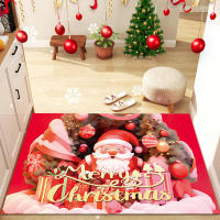 Alfombras de Navidad,Navidad Antideslizante Felpudo, Decoración de Navidad,Absorbente, Alfombrillas Decorativas para el Salón el Baño la Cocina, Welcome Felpudo de Puerta - details 8
