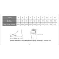 Nuevas botas plisadas de invierno para mujer, botas altas Martin de talla grande, botas de montar de tacón grueso de gamuza - details 7