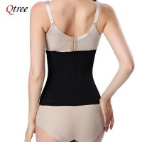 Qtree-vestido adelgazante para mujer, cinturón de entrenamiento de cintura, faja moldeadora de vientre, moldeador de cuerpo, correas de compresión de grasa, corsé con gancho firme - details 8
