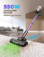 Blossom V18 550W 45000PA Potente Aspirador vertical sin cable de mano - details 13