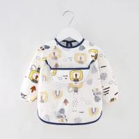 Baberos de manga larga para bebé, delantal impermeable para comer, arte de alimentación, recién nacido, eructo, 2 piezas - details 16