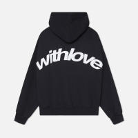 Sudadera con capucha con estampado de letras grandes, Sudadera con capucha de hip-hop, chaqueta retro de manga larga - details 0