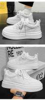Pequeños Zapatos Blancos Versátiles, Nuevos Zapatos De Tablero Casuales, Zapatos Deportivos Cómodos - details 14