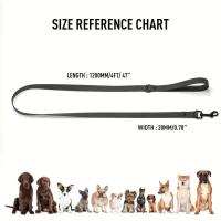 Correa perro Correas PVC 1,2 M Durable Impermeable Fácil de limpiar Entrenamiento caminar para perr grandes, medianos y - details 0