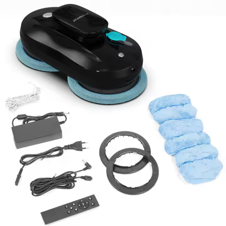 Mamibot W110 Robot Limpiacristales 3 en 1: Pulveriza, Limpia y Seca con Control Inteligente - 1