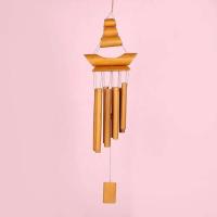 Campanas de viento de bambú para balcón, jardín al aire libre, bricolaje, decoración del hogar, tubos, campana, adornos colgantes para pared, artesanías decorativas - details 13