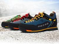 Zapatos de escalada impermeables a la moda para hombre, zapatillas deportivas informales con cordones anticolisión para exteriores - details 3