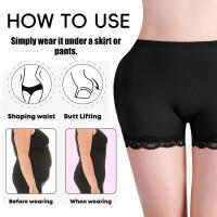 Houkea Mujer, Ligero, Cómodo, Transpirable, Muestra la Forma de la Cadera, Pantalones Elásticos Finos para Mujer - details 4