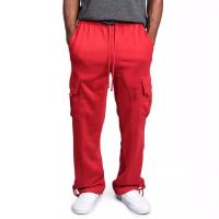 Pantalones cargo informales para hombre, pantalones con múltiples bolsillos a la moda, pantalones para hombre - details 4