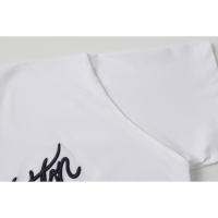 Camisetas Casuales de Verano para Hombres Algodón Puro, Cuello Redondo, Mangas Cortas, Novedad con Estampados de Logotipo - details 10