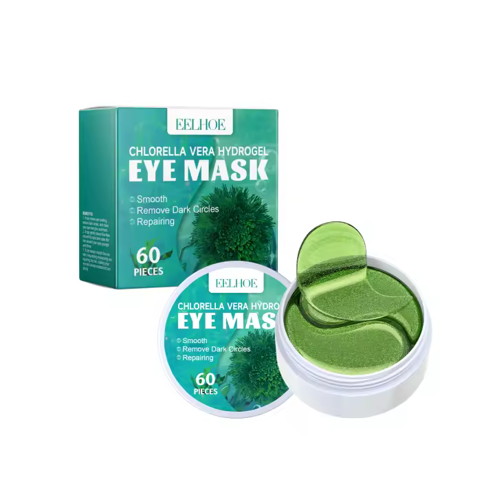 Máscara de Ojos de Algas Firmante 60Pcs Hidrogel para Reducir Líneas de Ojos, Aliviar Fatiga de Ojos, Reducir Ojeras Herramientas de Cuidado de la Piel Facial - 1