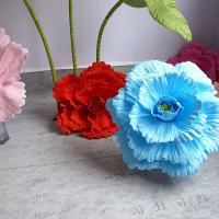 NUEVA Rosa Artificial de Espuma PE de 40CM, Tamaño Grande de 40cm de Largo, Accesorios Gigantes de Fotografía, Rama de Rosa de Espuma PE, Flores Falsas para Fiestas - details 4