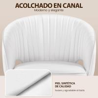 Silla de Oficina de Terciopelo Ruinas Giratorias de 360° Ajustable en Altura - details 45