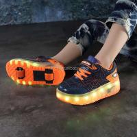Patines para niños con luces LED intermitentes ajustables para niñas y niños, carga USB para ambas ruedas - details 3