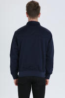 Chaqueta Bomber Retro clásica sólida europea para hombre, cortavientos, ropa de calle, abrigos de moda - details 12