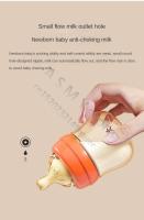Newborn Feeding Bottle/ Baby PPSU Anti-fall Milk Bottle/ Anti-Colic Feeding Bottle/ Silicone nipple 90ML 0-3 months - details 6