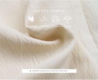 Monos sin mangas para mujer, Vestido corto con cuello de sastre en blanco S, Verano - details 7