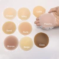 Cubierta de silicona opaca reutilizable para pezones, empanadas invisibles autoadhesivas para senos, sujetador adhesivo Invisible, pegatinas para el pecho, cinta para senos - details 2