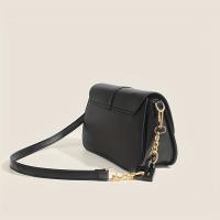Bolso Baguette Urban con Correa de Cadena Dorada Monedero Cruzado y de Hombro para Mujeres - details 5