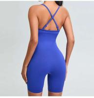 Monos de Gimnasio para Mujeres Conjuntos Cortos de Deportiva Yoga Ropa Deportiva de Marca Ouwu - details 6