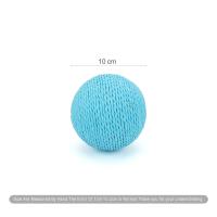 Juguete para gato con cuerda de papel de 10cm, juguete interactivo para morder, juguetes para rascar, rascador para gatos divertido, suministros para mascotas - details 1