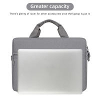 Funda para portátil de 14 y 15.6 pulgadas, estuche para Macbook Air Pro, tableta, impermeable, portátil, bolsa de transporte de viaje, bolso para computadora - details 3