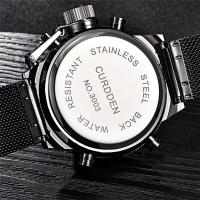Reloj Digital de Lujo Curden Función Multifunción para Deportes Reloj de Acero Completo con LED - details 4