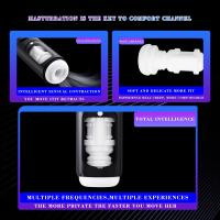 Máquina de mamada realista para hombres, masturbadores telescópicos, vibradores automáticos masculinos, juguete sexual para adultos, Copa - details 9