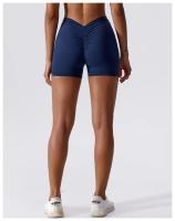 Pantalones cortos sin costuras para mujer ideal para el gimnasio y deportes al aire libre material de nylon transpirable y elástico con capucha tipo yoga y stretch aptos para primavera y verano - details 37
