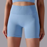 Pantalones cortos de cintura alta para mujer, ropa deportiva para Yoga, gimnasio, correr, pantalones cortos de entrenamiento - details 50