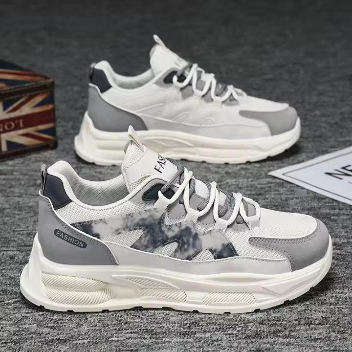 Zapatillas Deportivas de Malla Transpirable para Hombres verano 2024 Zapatos Casuales a la Moda para Todos los Veranos - 1