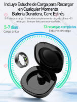 Anillo inteligente, frecuencia cardíaca/oxígeno en sangre/monitoreo del sueño, anillo de seguimiento de calorías con contador de pasos, duración de batería de 7 días, resistente al agua compatible con iOS y Android - details 15