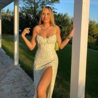 Elegante Vestido Largo para Mujer Ajuste Ajustado Estilo Callejero para Verano 20224 - details 16