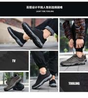 Nuevos deportes multifuncionales de cuero de fibra ultrafina de alta gama para hombre para moda al aire libre, antideslizantes, impermeables y transpirables - details 4