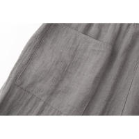 Conjunto de Moda para Mujer OUWU Abrigos Sueltos con Cordones y Pantalones Vintage de Cintura Alta Elástico - details 26